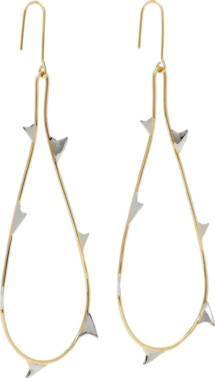 Undercover Spike Earrings Gold