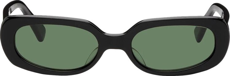 Undercover Oval Sunglasses 'Black'