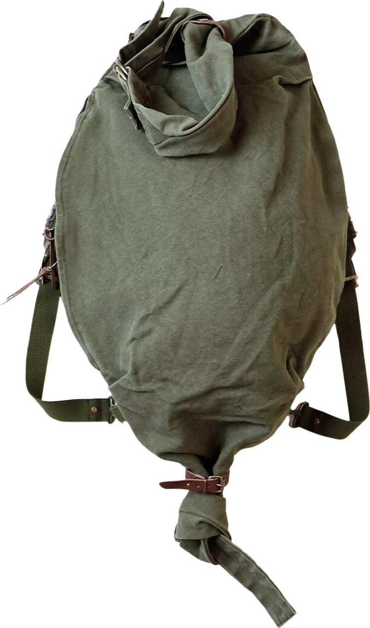 Kapital No 8 Canvas Snufkin Backpack Khaki