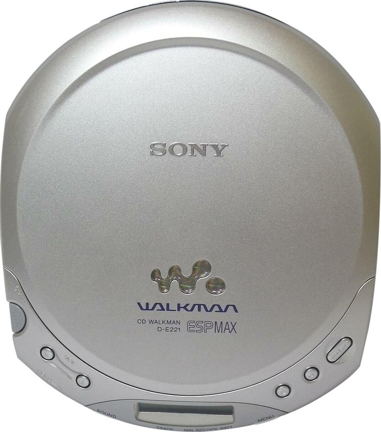 Vintage Sony Walkman D-E221 CD Player 'Silver'