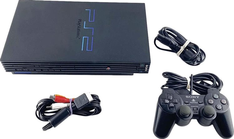 Vintage Sony PlayStation 2 Black