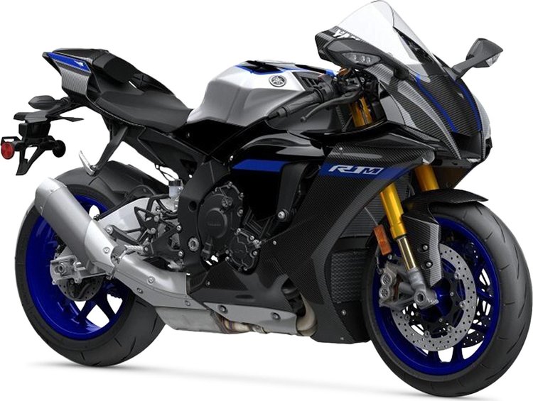 Yamaha YZF-R1M Motorcycle 'Black/Blue'