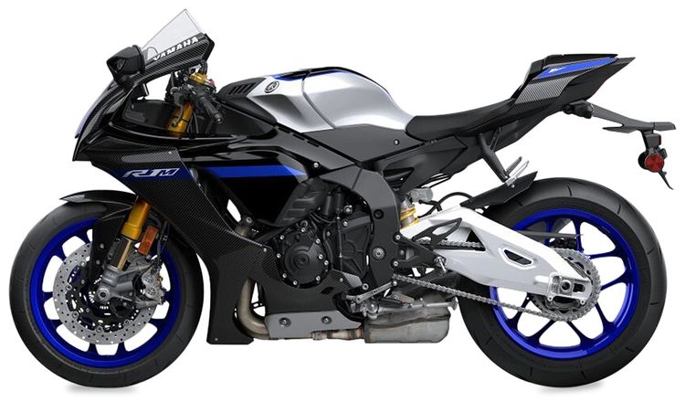 Yamaha YZF R1M Motorcycle BlackBlue