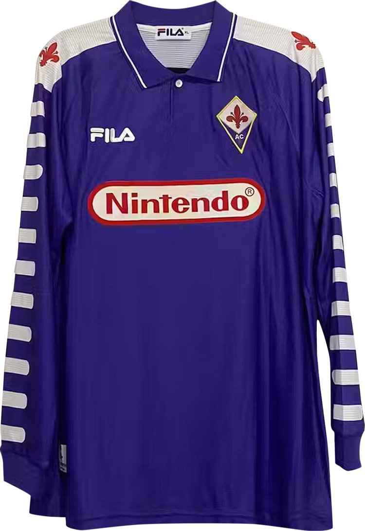 Vintage Fila x Nintendo ACF Fiorentina Jersey 'Purple'