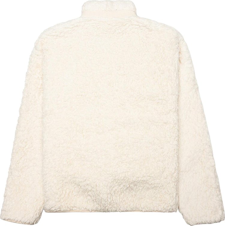 Jil Sander Fleece Zip Up Jacket Eggshell