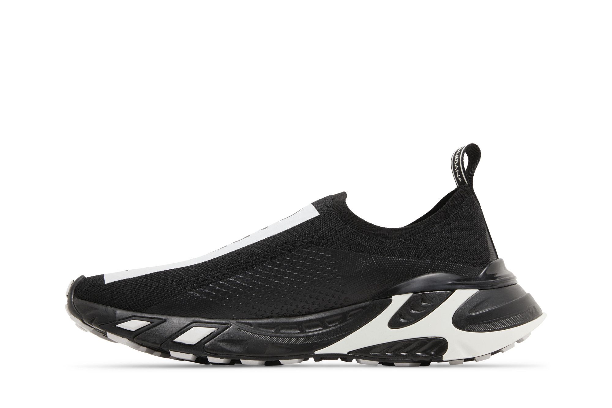 Buy Dolce & Gabbana Stretch Mesh Fast Sneaker 'Black' - CS2172