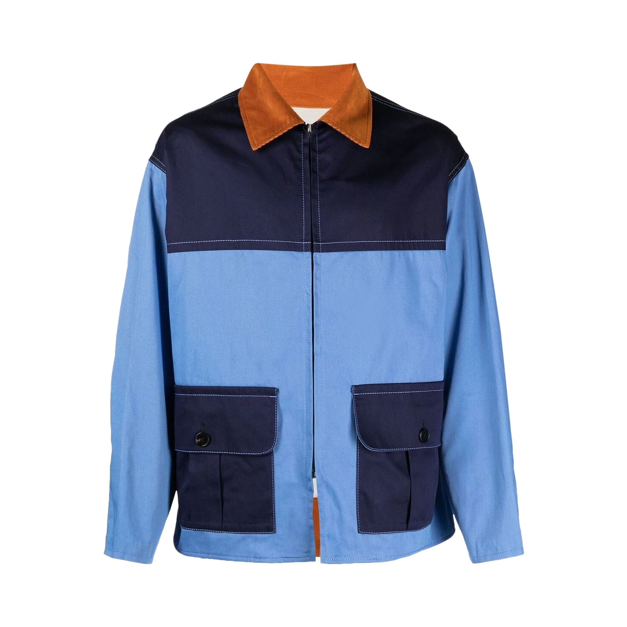pinさま専用になります〜MARNIジャケット JUMU0137QU サイズ46 Buy Marni Colorblock Jacket 'Blue' - JUMU0137QU UTC084 00B52 | GOAT