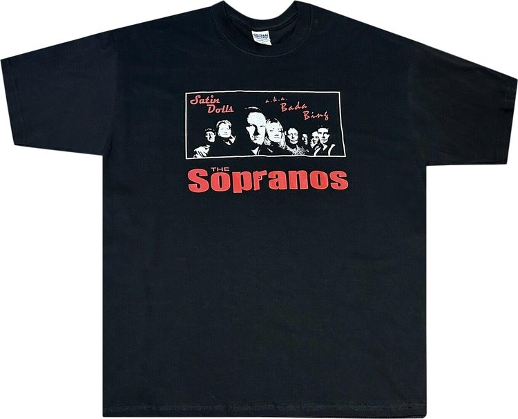 Vintage The Sopranos Satin Dolls T-Shirt 'Black'