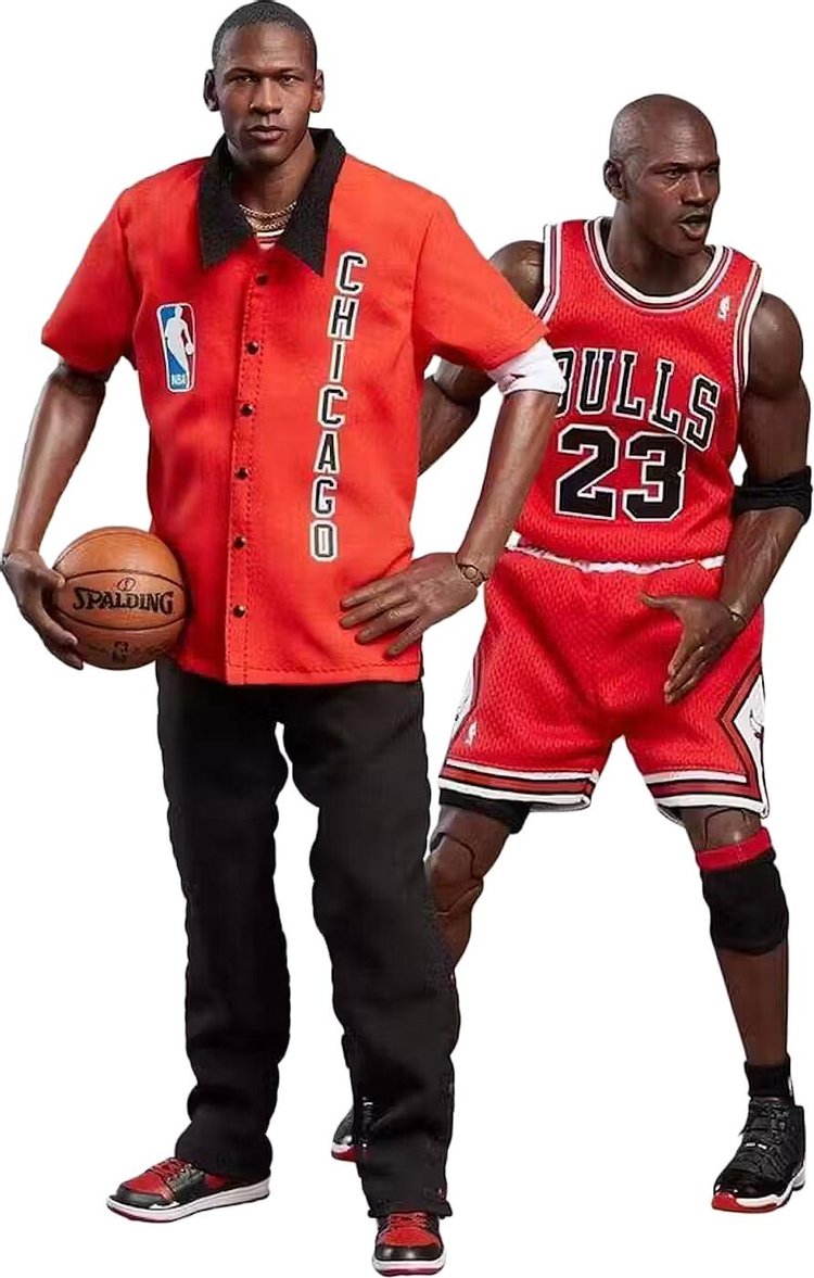 ENTERBAY 1/9 NBA Collection Michael Jordan Action Figure 'Multicolor'