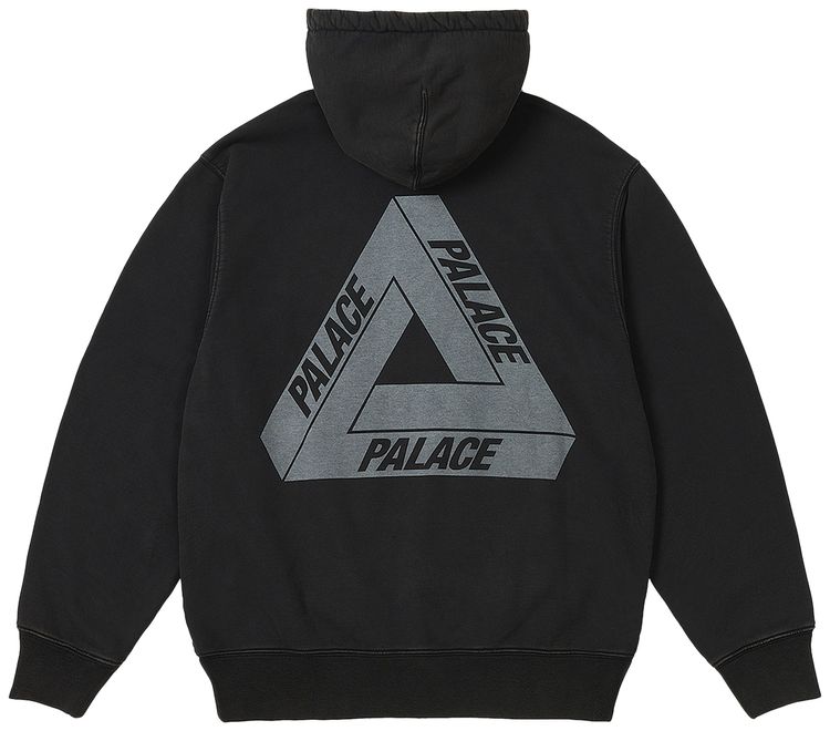 Palace Washed Out Tri Ferg Hood Black