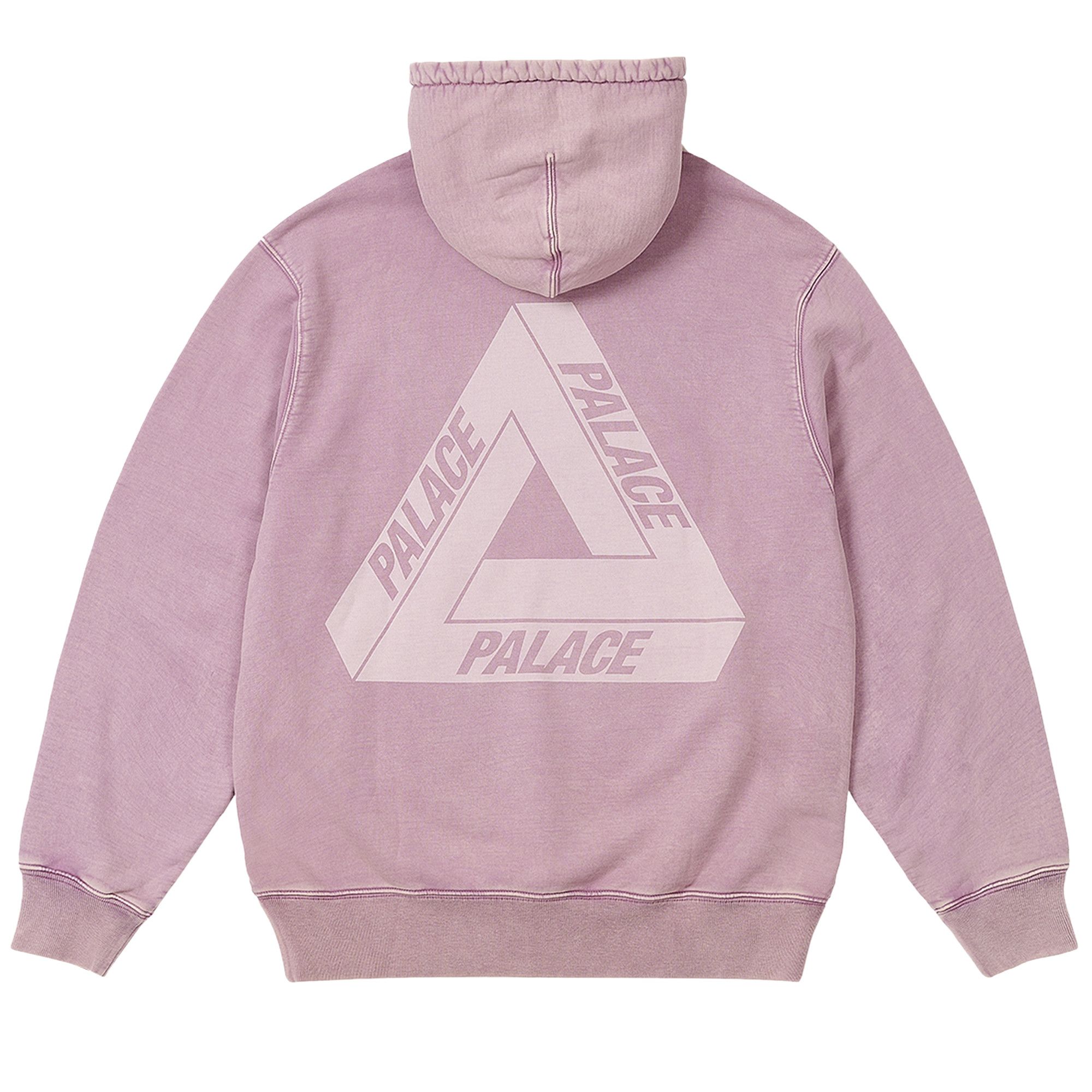 Buy Palace Washed Out Tri Ferg Hood Pink P25CS094 GOAT