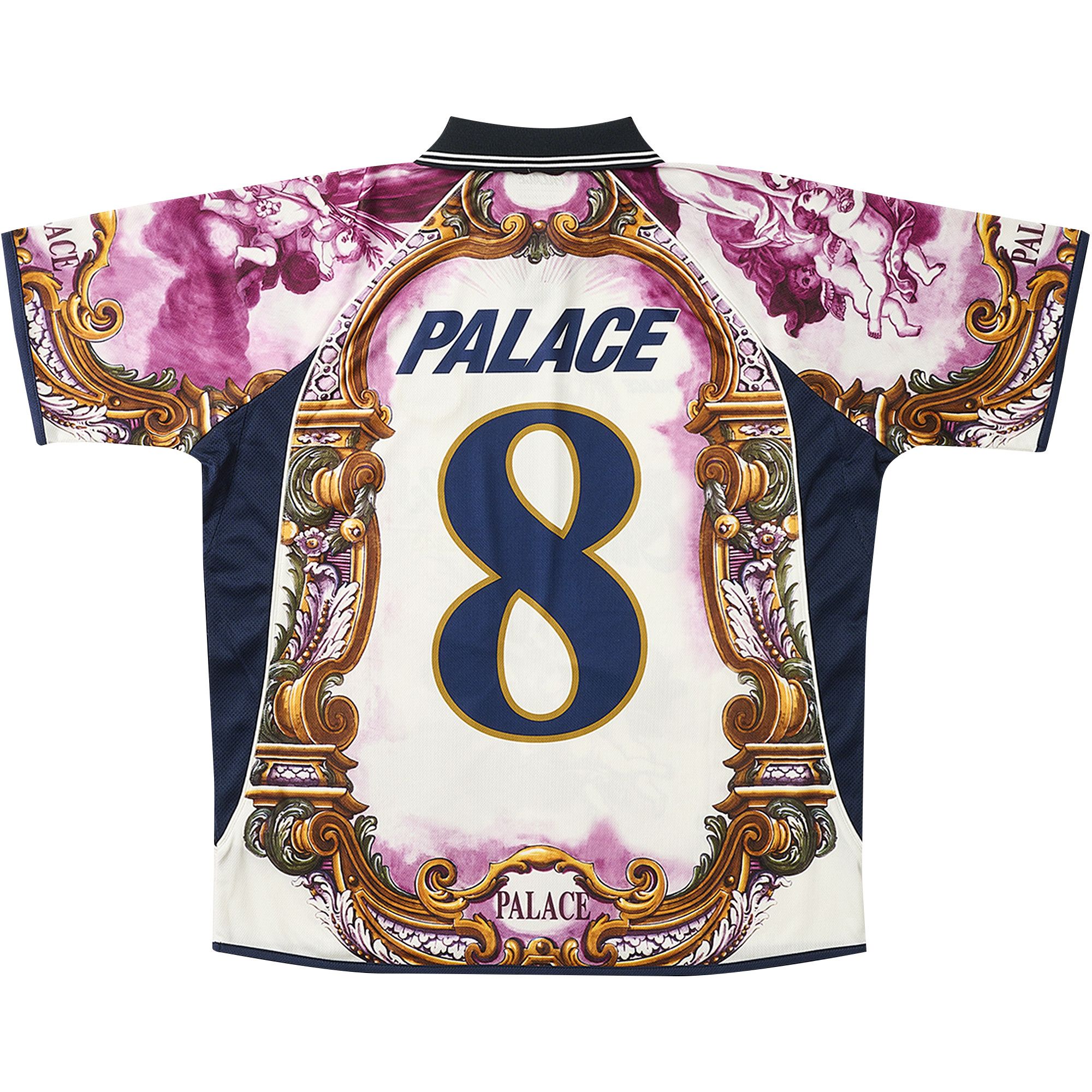 【12月スーパーSALE 15％OFF】 Buy Palace Holy Grail Jersey 'Burgundy' - P25ES072 | GOAT トップス
