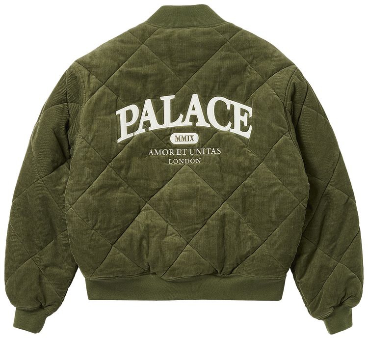 Palace Quilted Jacket The Deep Green