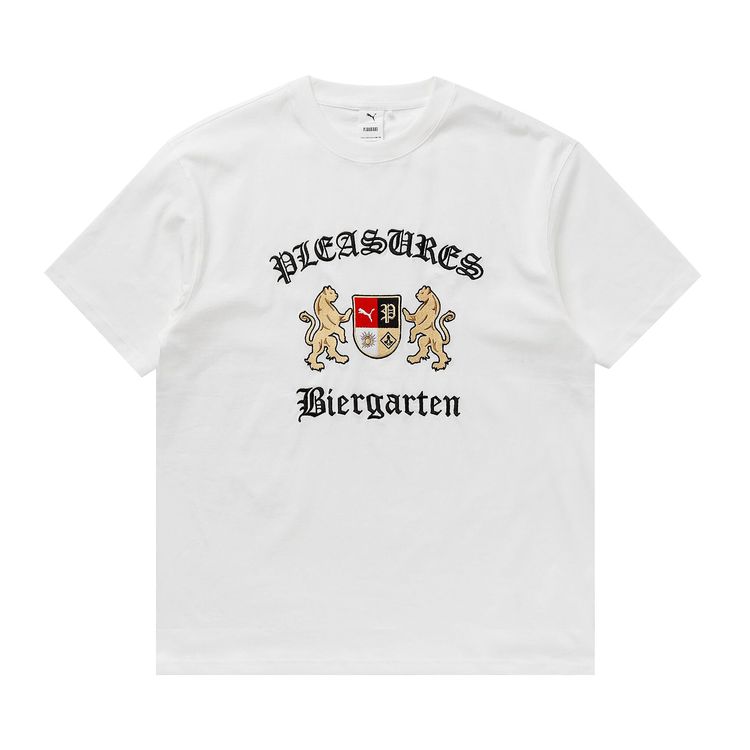 Puma x Pleasures Graphic Tee White