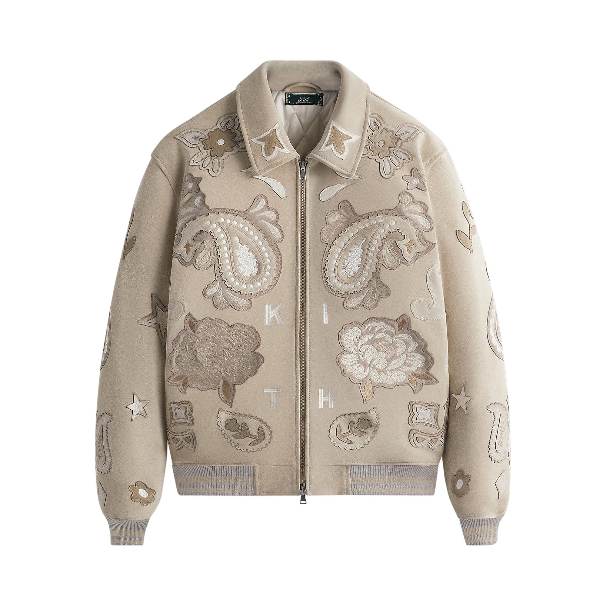 Buy Kith Lamont Coaches Jacket 'Sandrift' - KHM010501 104 | GOAT