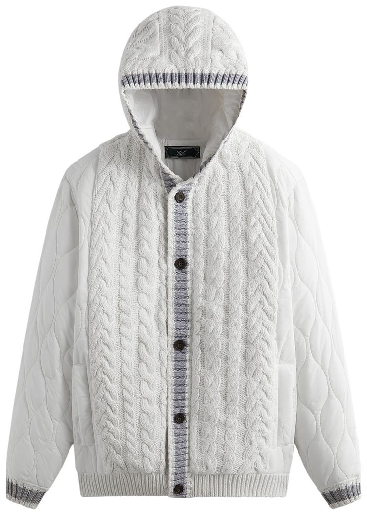 Kith Hewitt Combo Knit Jacket Silk