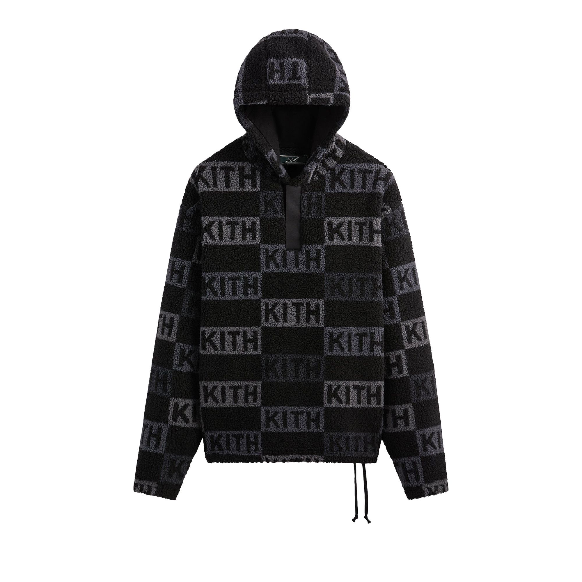 KITH キス Merrick Sherpa Hoodie フーディー パーカー Buy Kith Merrick Sherpa Hoodie 'Black' - KHM010484 001 | GOAT