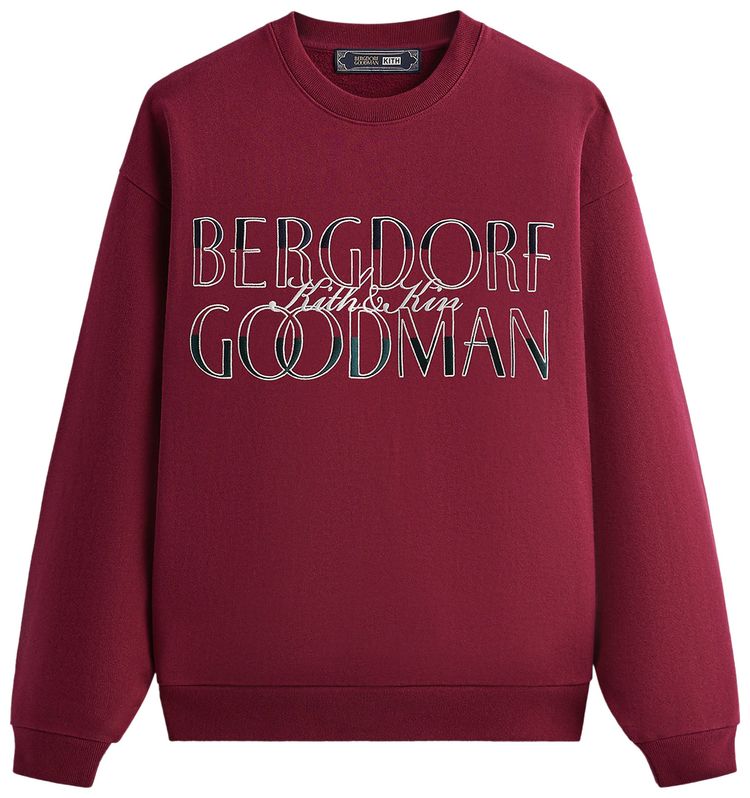 Kith For Bergdorf Goodman Varsity Nelson Crewneck Campus