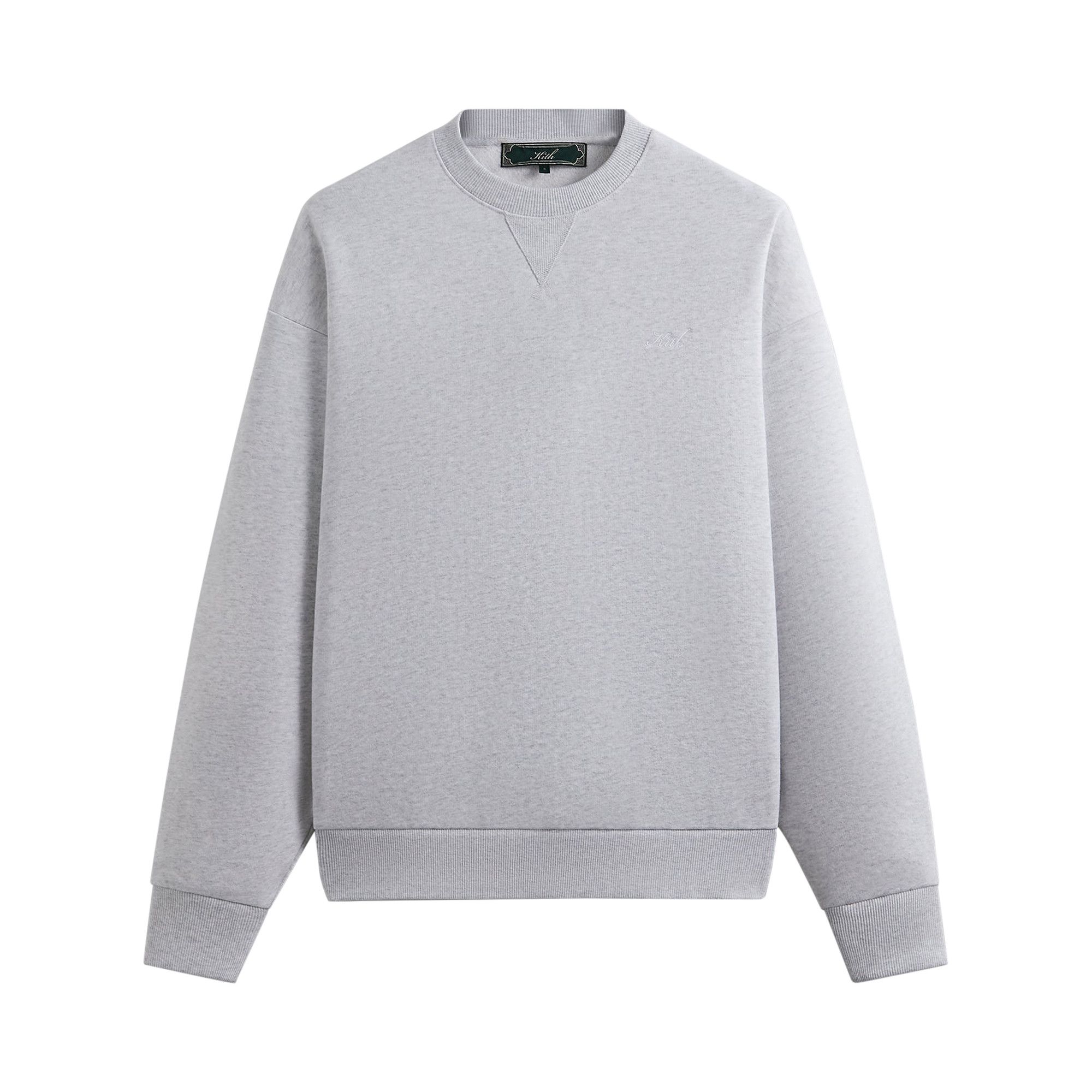 Buy Kith Paisley Nelson Crewneck 'Light Heather Grey' - KHM031659