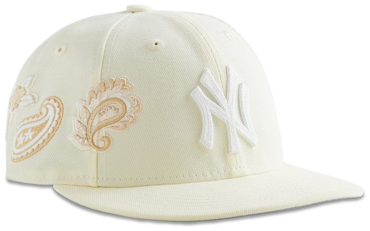 Kith  New Era For The New York Yankees Paisley 59Fifty Low Profile Sandrift