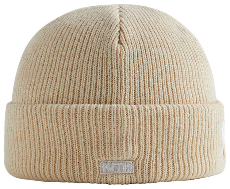 Kith For The New York Yankees Visor Beanie Sandrift