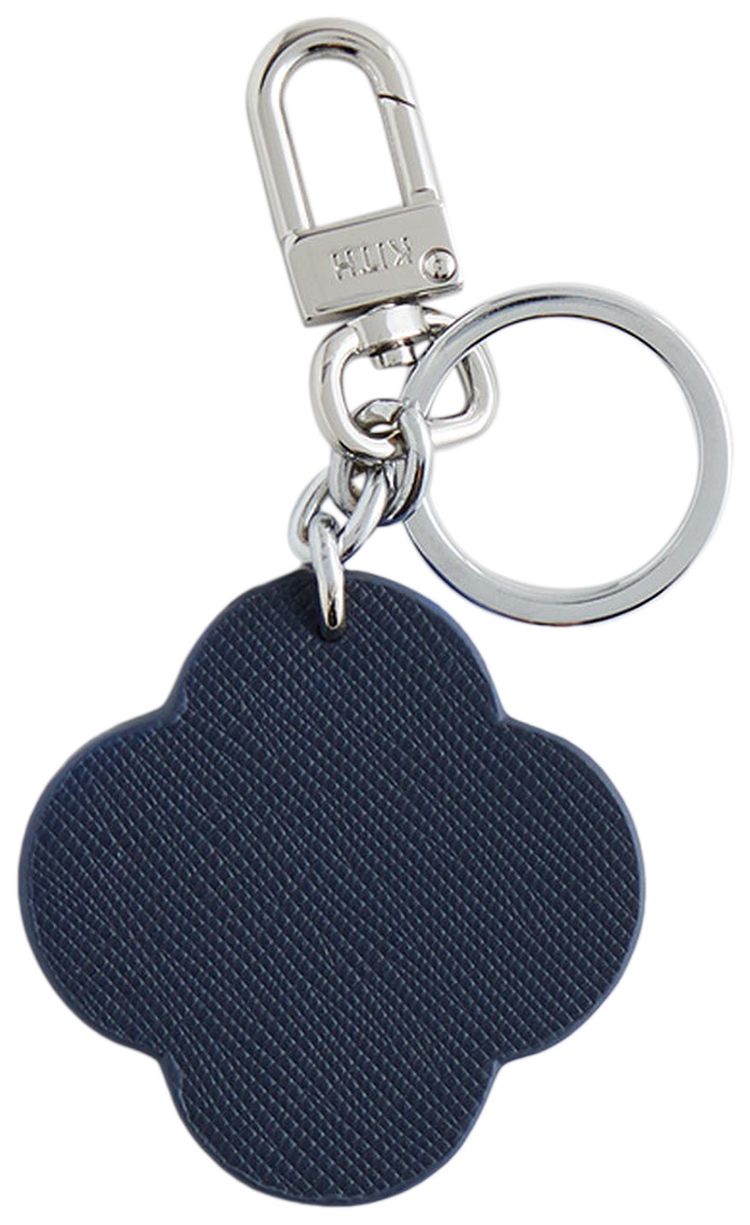 Kith Printed Saffiano Leather Keyring Nocturnal