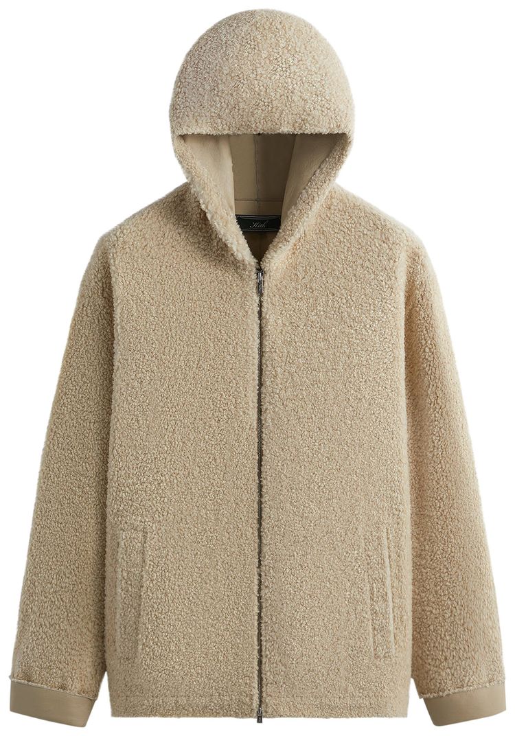 Kith Ryer Hooded Shearling Jacket Sector