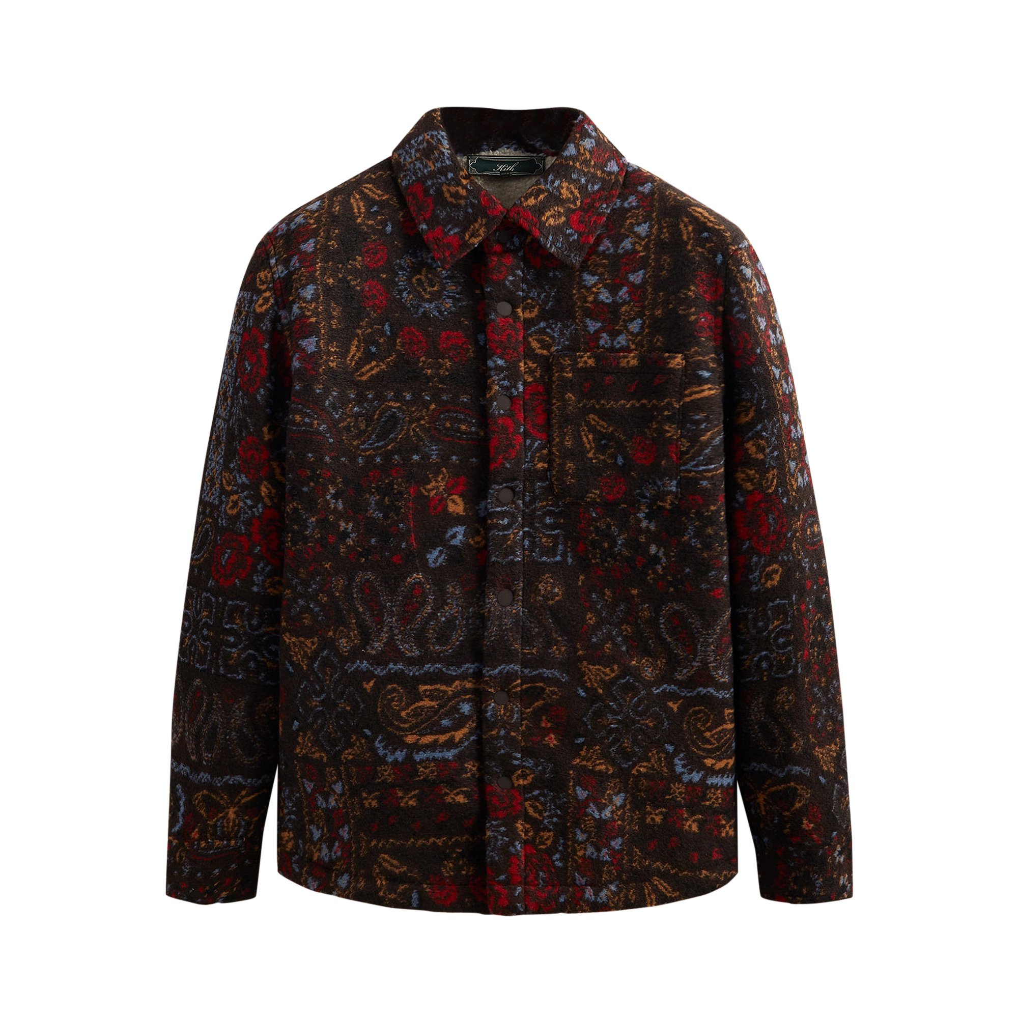 Buy Kith Paisley Sheridan Shirt Jacket 'Kindling' - KHM010382 211 ...