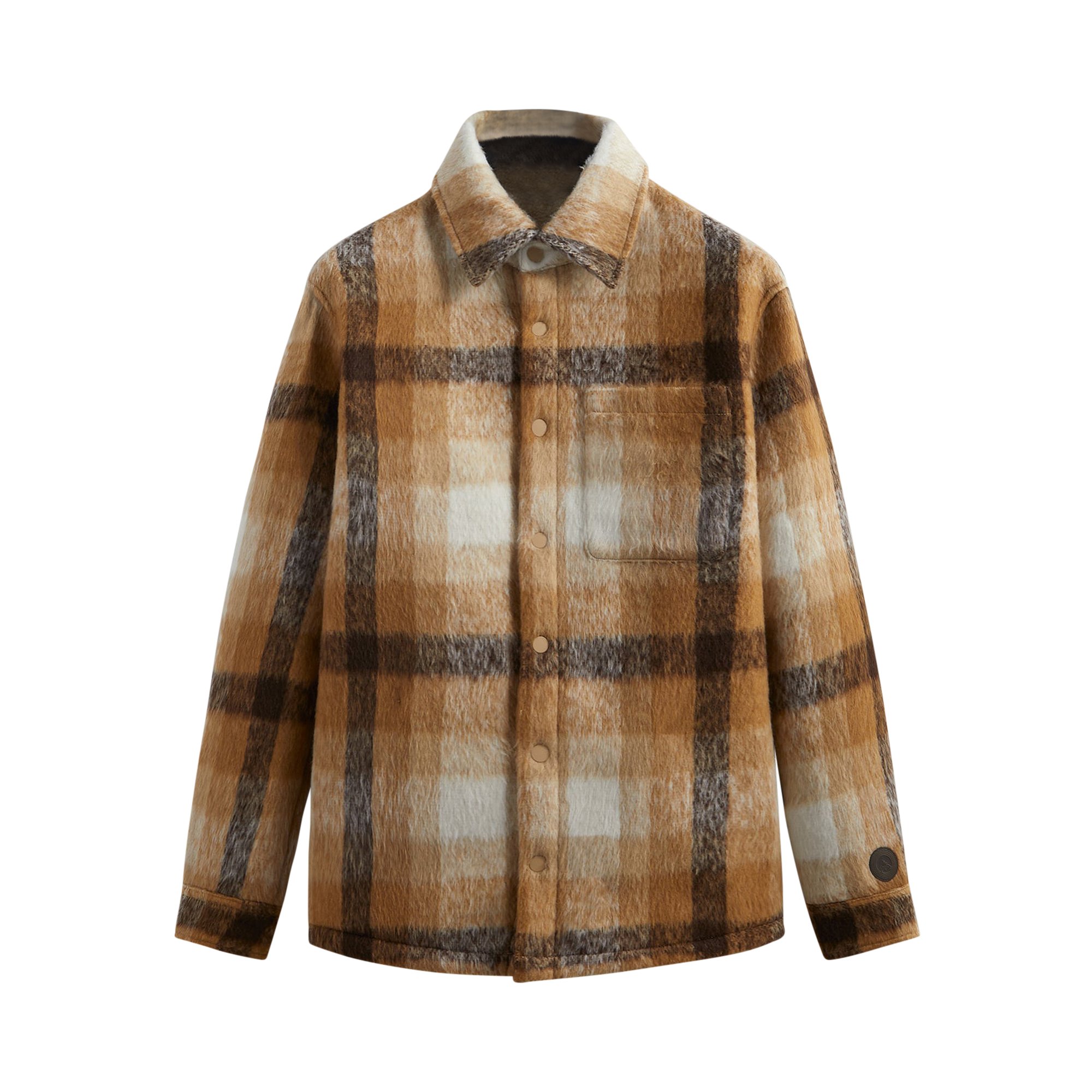 Buy Kith Check Sheridan Shirt Jacket 'Canvas' - KHM010383 210