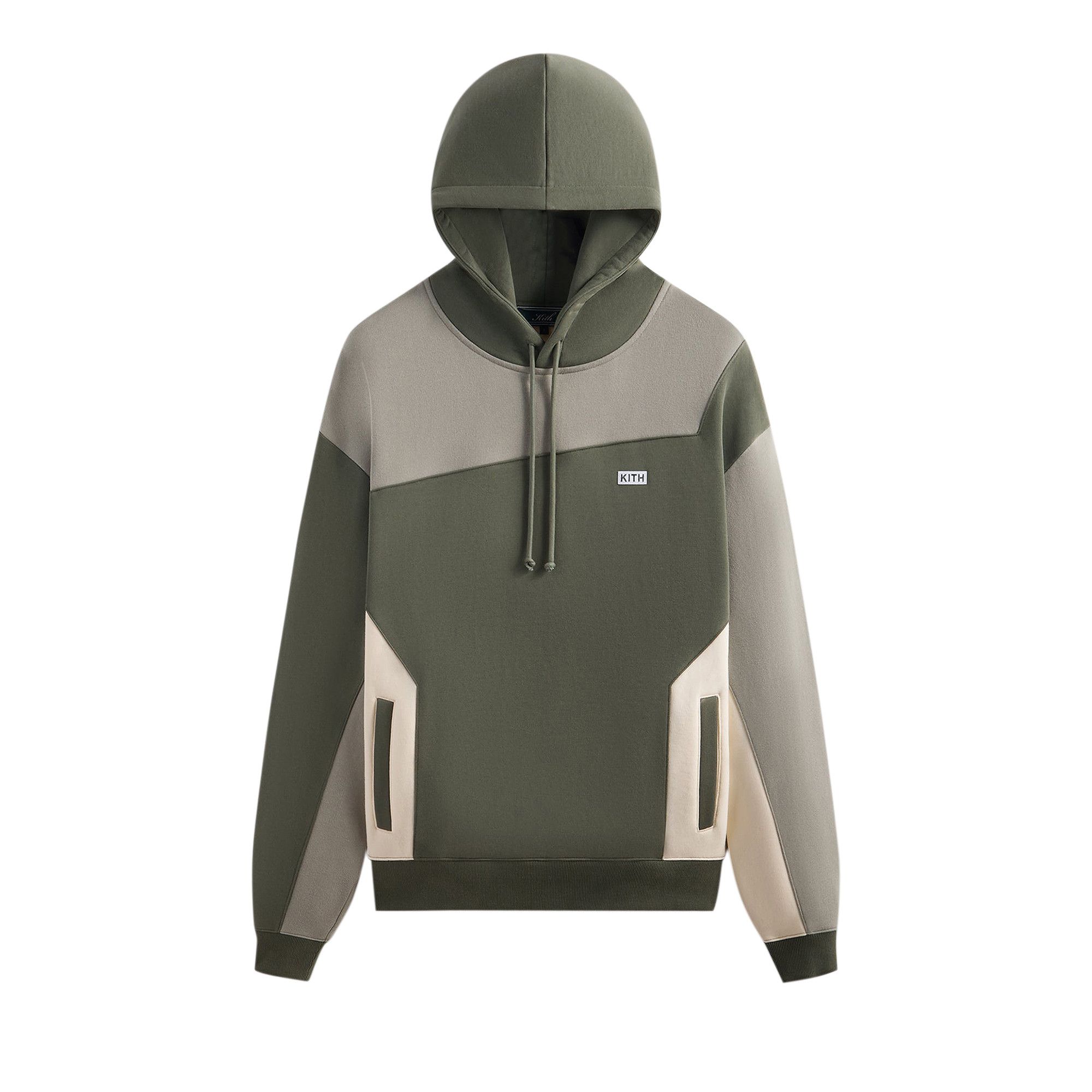 Buy Kith Color Blocked Madison Hoodie Cavan KHM031502 326 GOAT