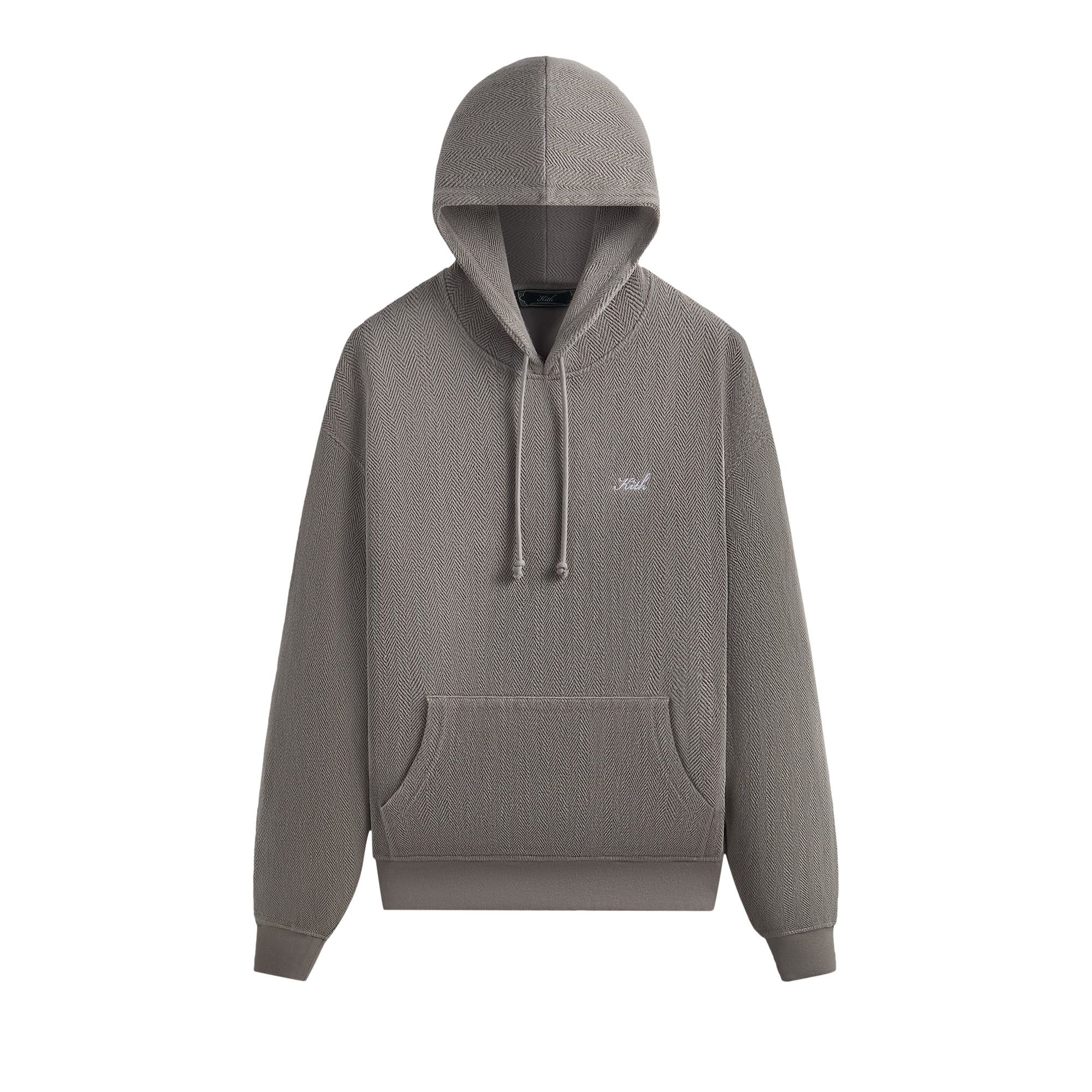KITH キス Herringbone Fleece Williams III Hoodie フーディー Buy Kith Herringbone Fleece Williams III Hoodie 'Drift