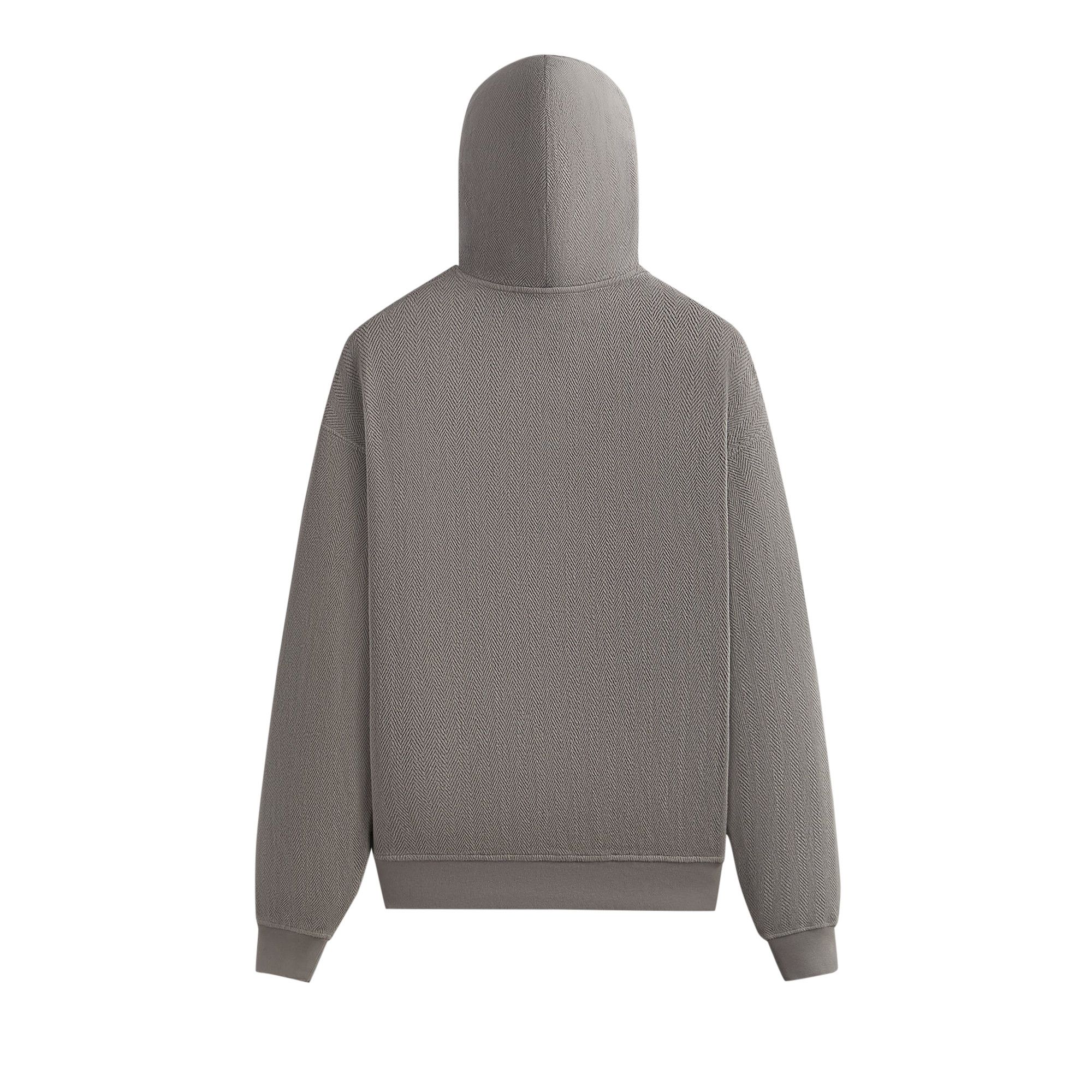 KITH キス Herringbone Fleece Williams III Hoodie フーディー Kith Herringbone Fleece Williams III Hoodie - Drift | Parallel