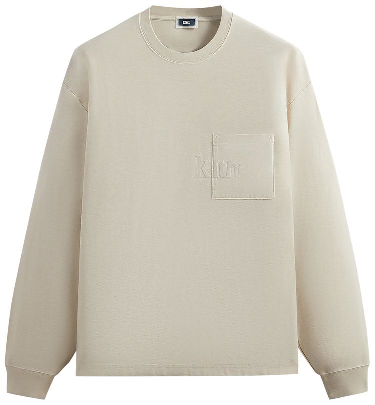 Kith Long Sleeve Quinn Tee Sediment