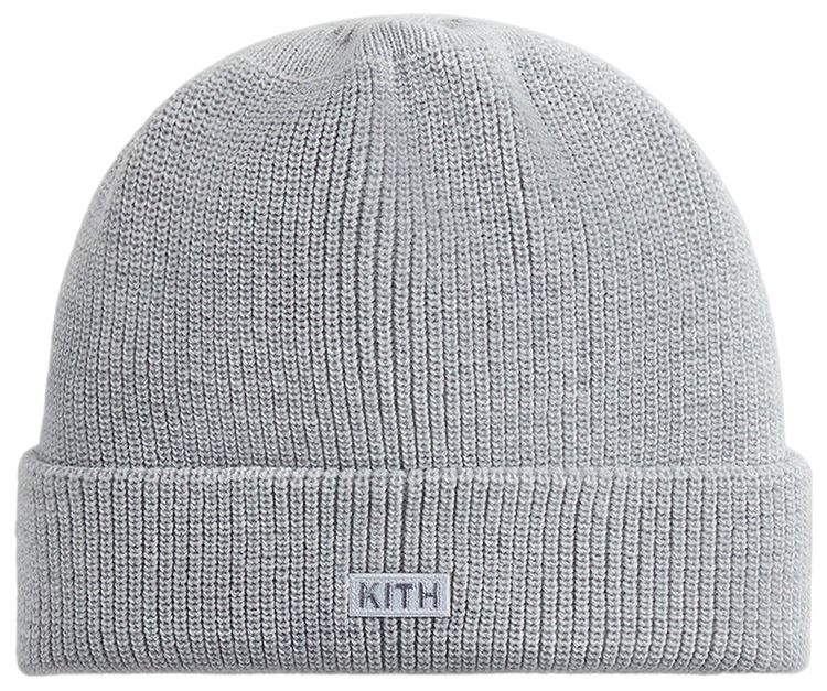 Buy Kith Classic Beanie 'Light Heather Grey' - KHM050484 002 | GOAT
