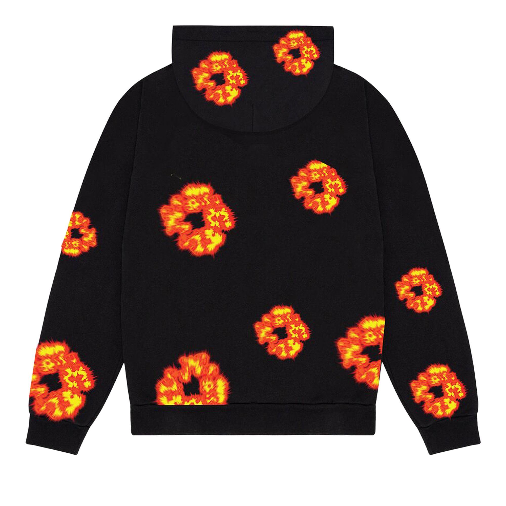 Buy Denim Tears x Offset Wreath Hoodie 'Black' - BFSET HS01