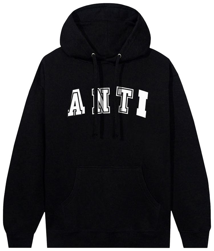 Anti Social Social Club x 2 Tone Anti College Hoodie Black