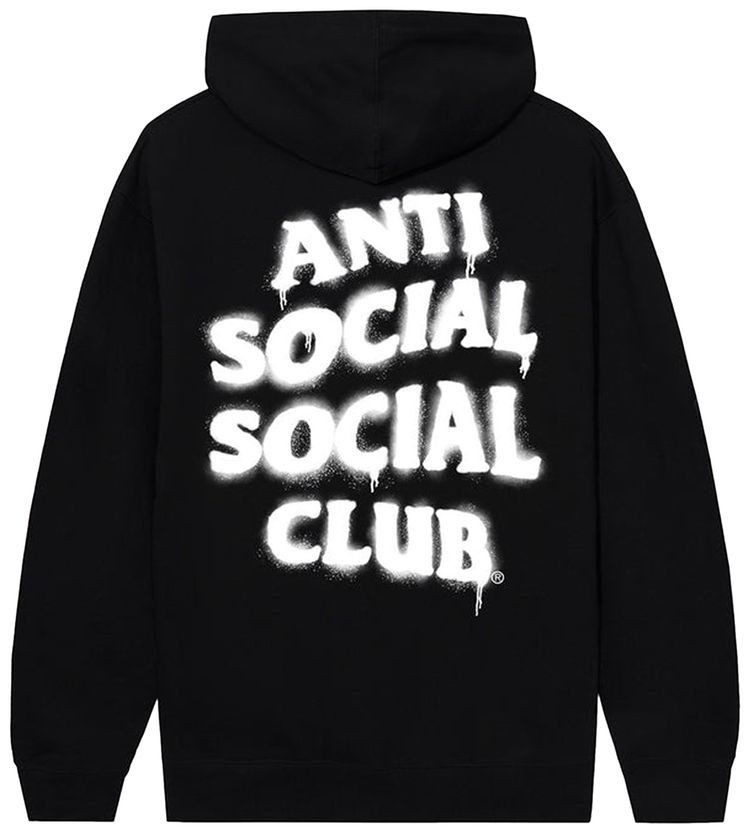 Anti Social Social Club x 2 Tone Burn It Down Hoodie Black