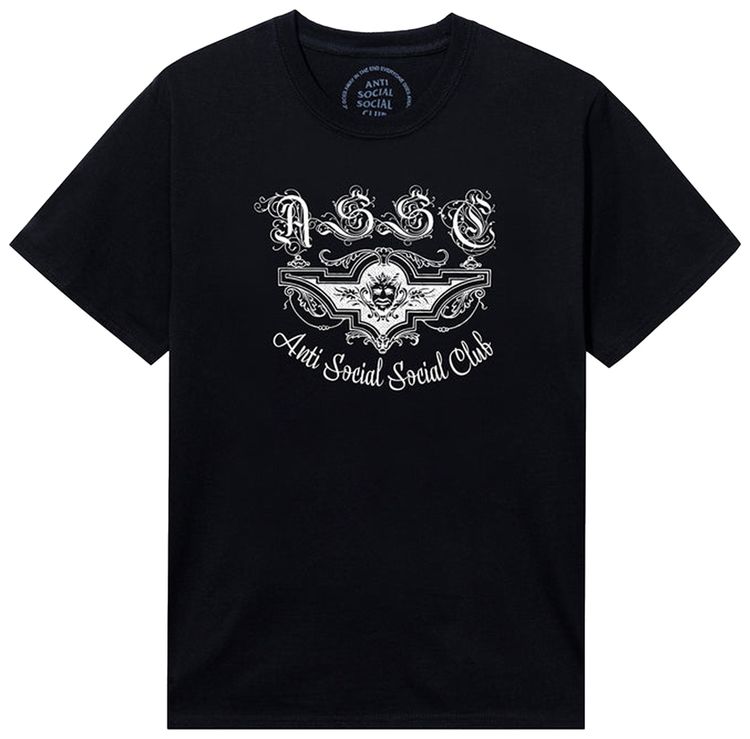 Anti Social Social Club x 2 Tone Feast Or Famine Tee Black