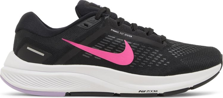 Wmns Air Zoom Structure 24 'Black Hyper Pink'