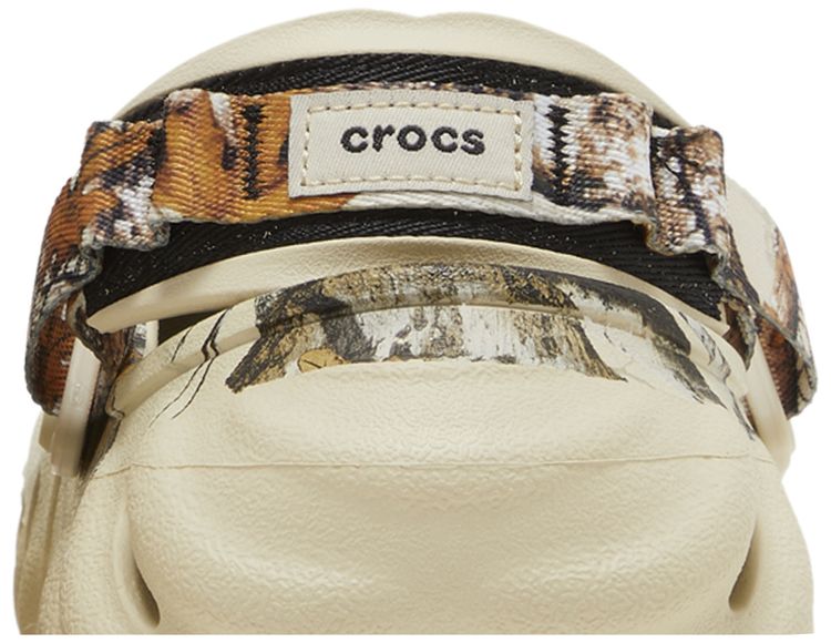 Realtree x Crocs Echo Clog Edge Camo   Bone