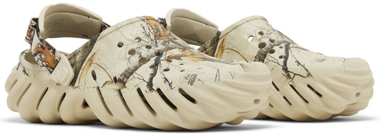 Realtree x Crocs Echo Clog Edge Camo   Bone