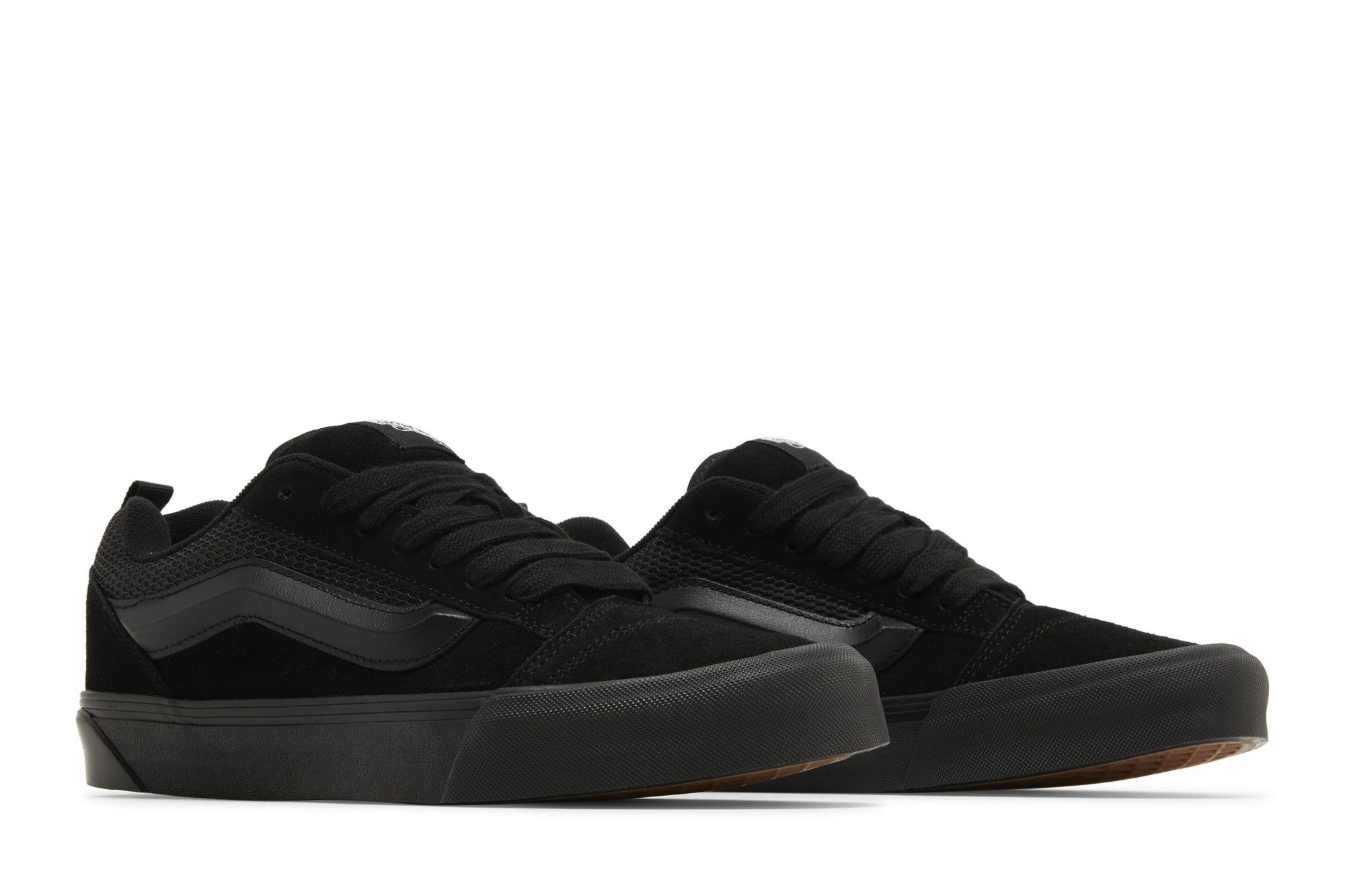 Buy Vans Knu-Skool 'Triple Black' - VN0009QCBKA | GOAT