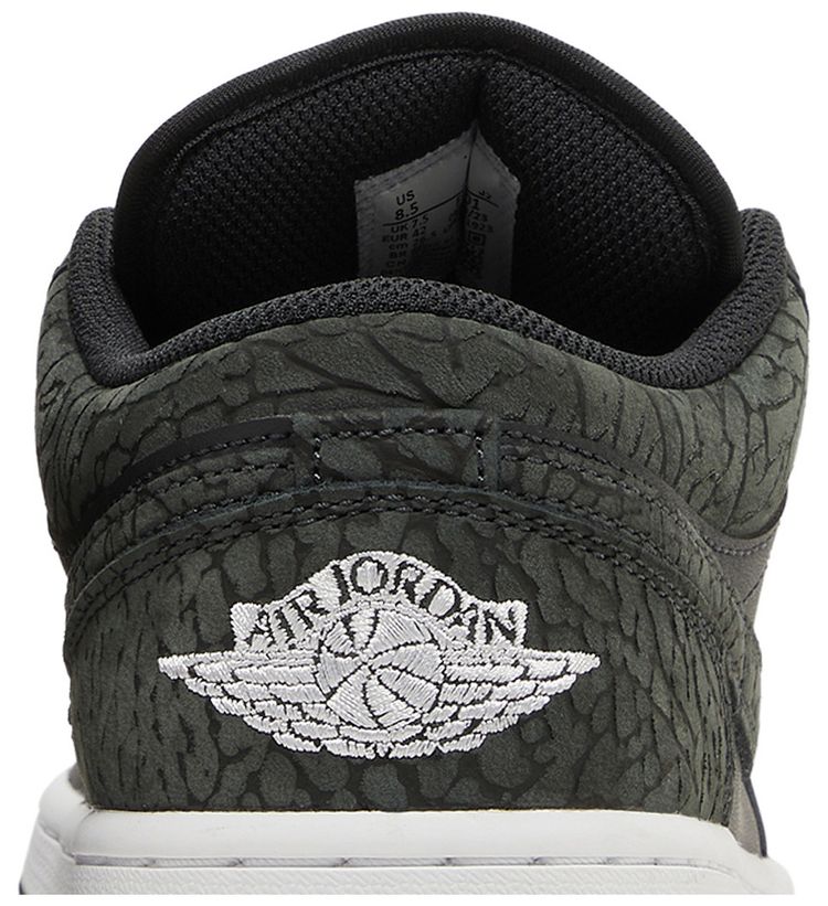 Air Jordan 1 Low SE Black Elephant