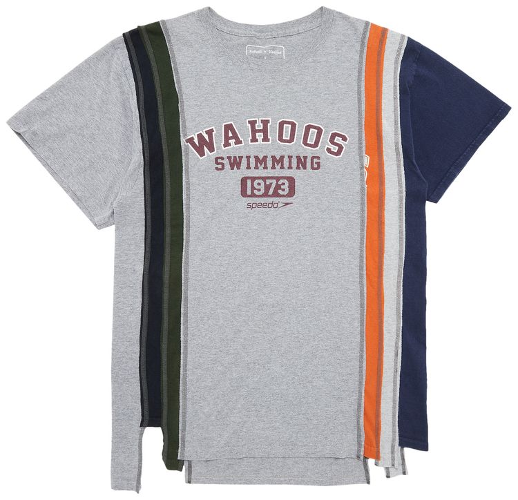 Needles Swim Logo Tee Grey