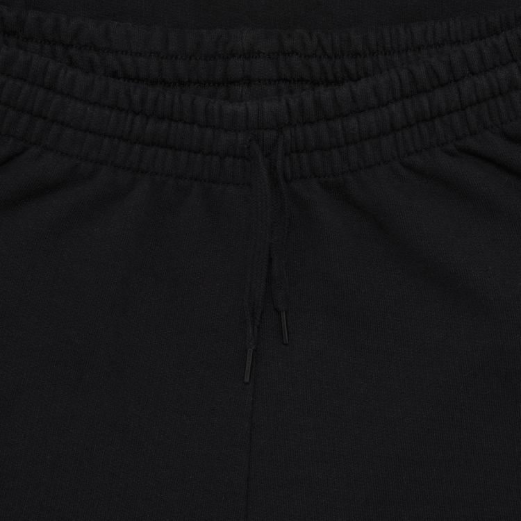 Vetements Frayed Hem Wide Leg Sweatpants Black