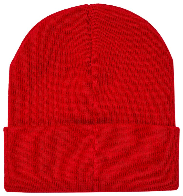 Supreme Peace Embroidered Beanie Red