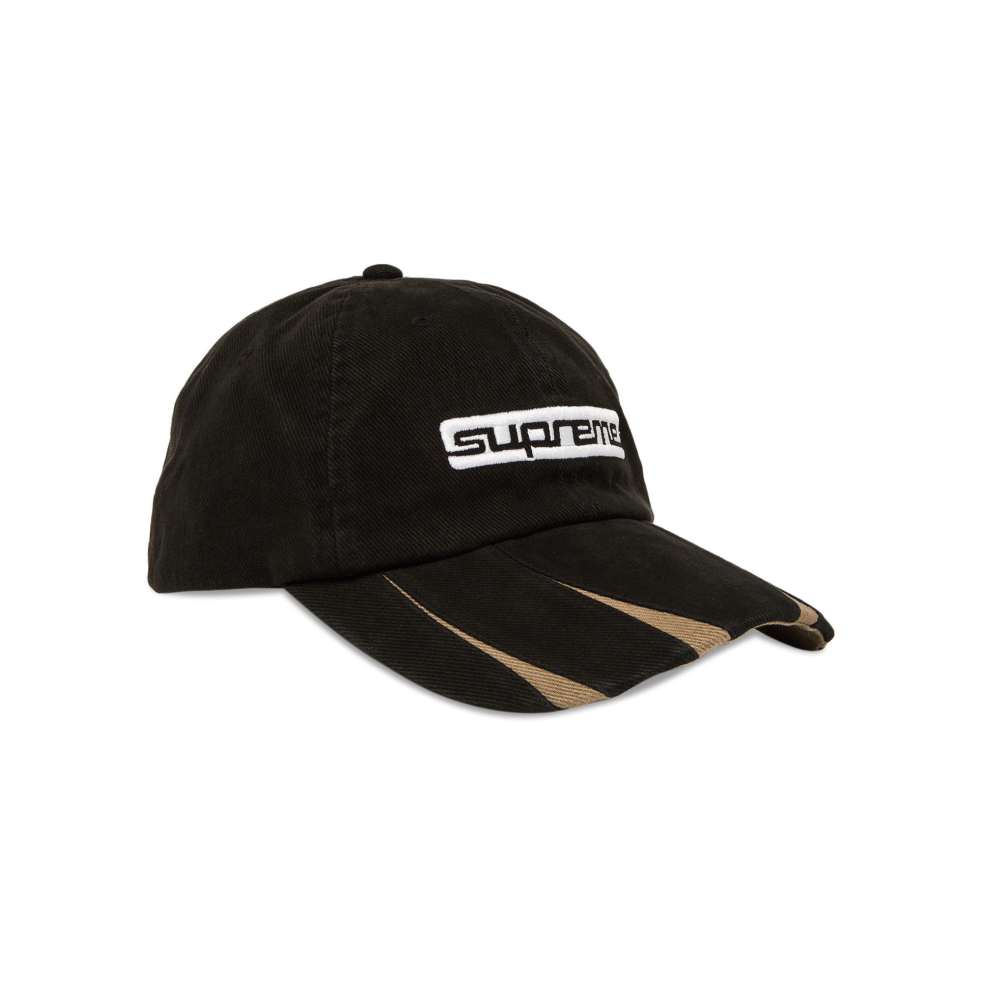 Buy Supreme Jagged Visor 6-Panel 'Black' - FW23H30 BLACK | GOAT
