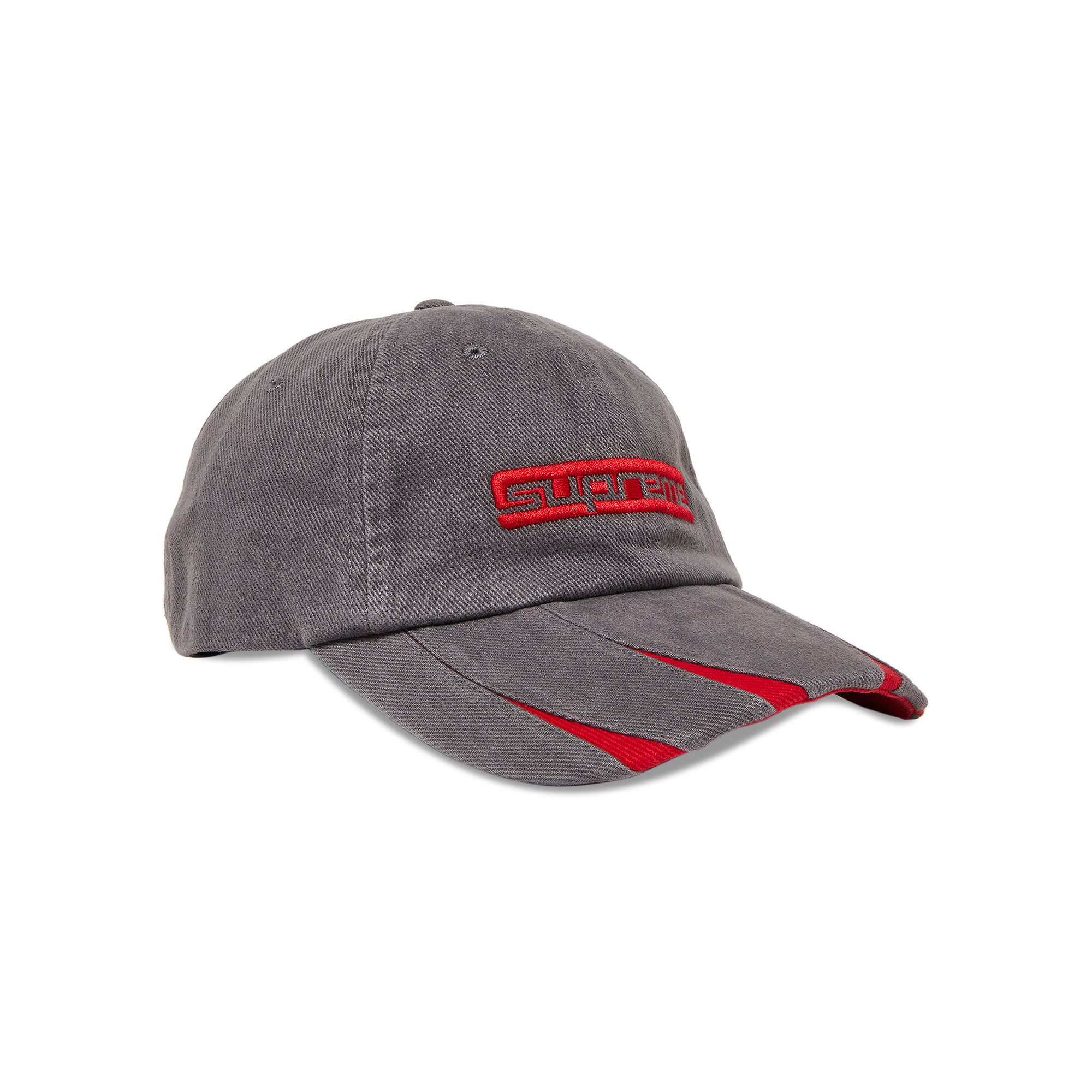 Buy Supreme Jagged Visor 6-Panel 'Grey' - FW23H30 GREY | GOAT
