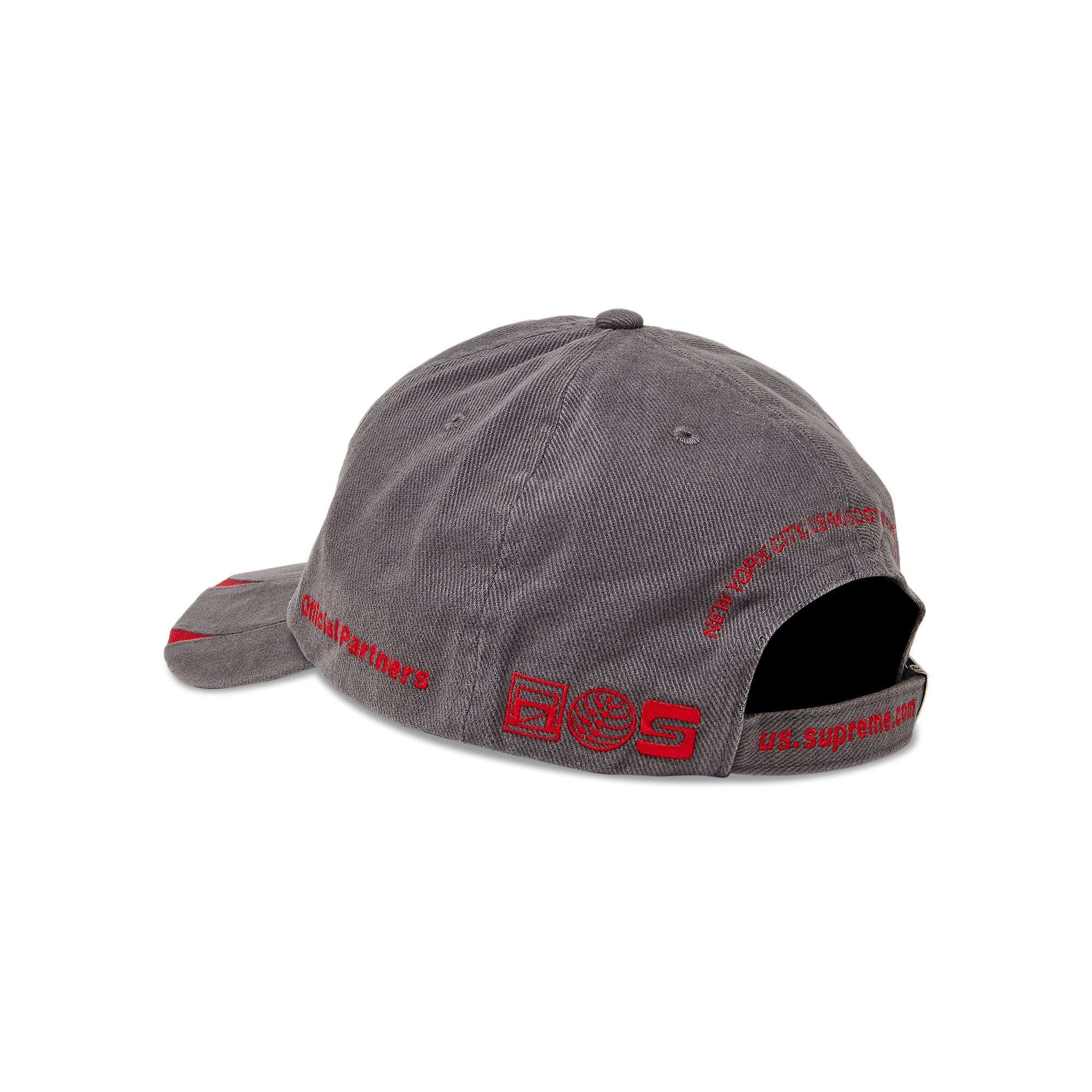 Supreme Jagged Visor 6-Panel グレー Buy Supreme Jagged Visor 6-Panel 'Grey' - FW23H30 GREY | GOAT