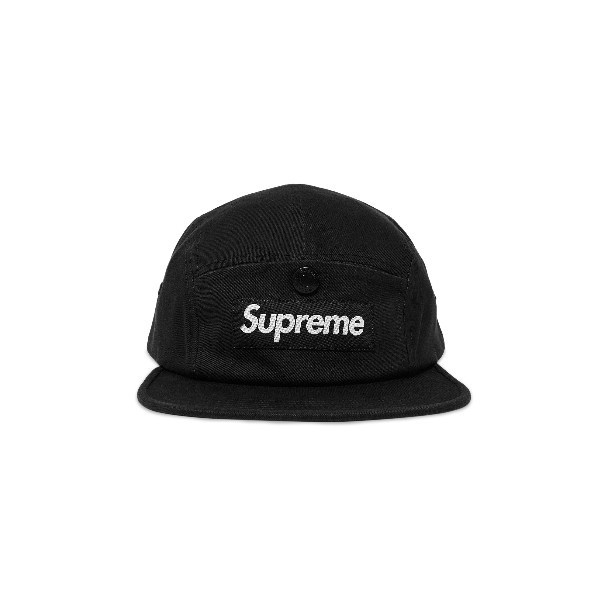 Buy Supreme Snap Pocket Camp Cap 'Black' - FW23H120 BLACK | GOAT